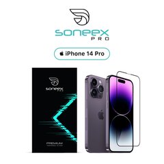 Soneex Pro для iPhone 14 Pro 2.5D Full Silk Screen + Anti Static 0.26mm
