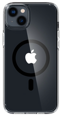 Чохол для iPhone 14 with MagSafe WIWU Magnetic Crystal Series (Black)