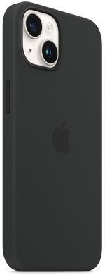 Чохол LUX Silicone Case для iPhone 14 Midnight with MagSafe