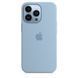 Чохол Silicone для iPhone 13 Pro (LUX) without MagSafe Blue Fog