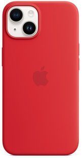 Чохол LUX Silicone Case для iPhone 14 Red without MagSafe