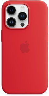 Чохол LUX Silicone Case для iPhone 14 Pro Max Red without MagSafe