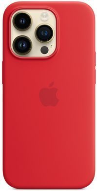 Чохол LUX Silicone Case для iPhone 14 Pro Max Red without MagSafe