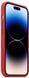 Чохол LUX Silicone Case для iPhone 14 Pro Max Red without MagSafe