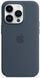 Чохол LUX Silicone Case для iPhone 14 Pro Max Storm Blue without MagSafe