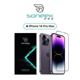 Soneex Pro для iPhone 14 Pro Max 2.5D Full Silk Screen + Anti Static 0.26mm