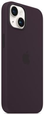Чохол LUX Silicone Case для iPhone 14 Plus Elderberry with MagSafe