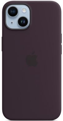 Чохол LUX Silicone Case для iPhone 14 Plus Elderberry with MagSafe