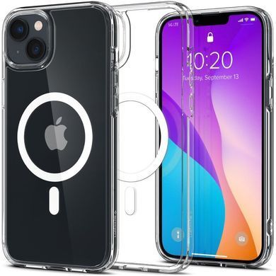 Чохол для iPhone 14 with MagSafe WIWU Magnetic Crystal Series (Transparent)