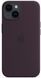 Чохол LUX Silicone Case для iPhone 14 Plus Elderberry with MagSafe