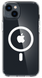 Чохол для iPhone 14 with MagSafe WIWU Magnetic Crystal Series (Transparent)