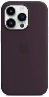 Чохол LUX Silicone Case для iPhone 14 Pro Max Elderberry with MagSafe