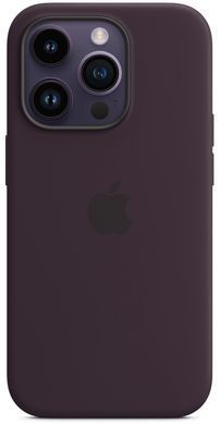 Чохол LUX Silicone Case для iPhone 14 Pro Max Elderberry with MagSafe
