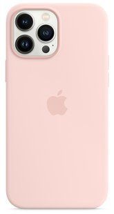 Чохол Silicone для iPhone 13 Pro Max (LUX) without MagSafe Chalk Pink