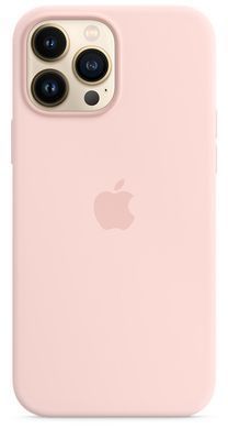 Чохол Silicone для iPhone 13 Pro Max (LUX) without MagSafe Chalk Pink