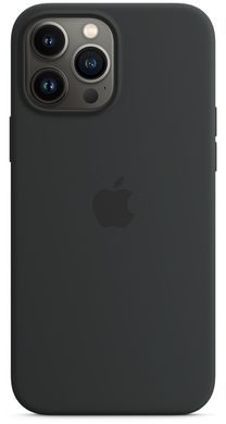 Чохол Silicone для iPhone 13 Pro Max (LUX) without MagSafe Midnight
