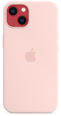 Чохол Silicone для iPhone 13 (LUX) without MagSafe Chalk Pink