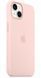 Чохол Silicone для iPhone 13 (LUX) without MagSafe Chalk Pink
