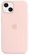 Чохол Silicone для iPhone 13 (LUX) without MagSafe Chalk Pink