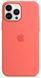 Чохол Silicone для iPhone 13 Pro Max (LUX) without MagSafe Pink Pomelo