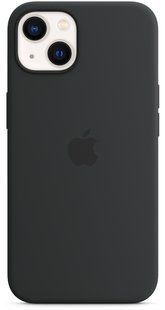 Чохол Silicone для iPhone 13 (LUX) without MagSafe Midnight