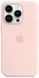 Чохол LUX Silicone Case для iPhone 14 Pro Chalk Pink without MagSafe