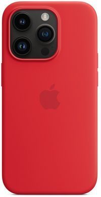 Чохол LUX Silicone Case для iPhone 14 Pro Red with MagSafe