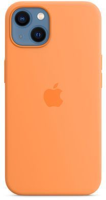 Чохол Silicone для iPhone 13 (LUX) without MagSafe Marigold