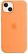 Чохол Silicone для iPhone 13 (LUX) without MagSafe Marigold