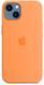 Чохол Silicone для iPhone 13 (LUX) without MagSafe Marigold