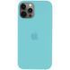 Чохол для iPhone 12 Pro Max Silicone Turquoise