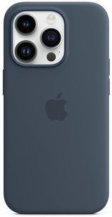 Чохол LUX Silicone Case для iPhone 14 Pro Storm Blue without MagSafe