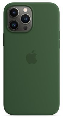 Чохол Silicone для iPhone 13 Pro Max (LUX) without MagSafe Clover