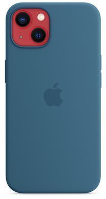 Чохол Silicone для iPhone 13 (LUX) without MagSafe Blue Jay