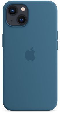 Чохол Silicone для iPhone 13 (LUX) without MagSafe Blue Jay
