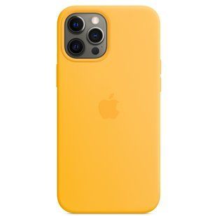 Чохол Silicone для iPhone 12 Pro Max (LUX) without MagSafe Sunflower