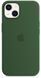 Чохол Silicone для iPhone 13 (LUX) without MagSafe Clover