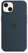 Чохол Silicone для iPhone 13 (LUX) without MagSafe Abyss Blue