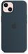 Чохол Silicone для iPhone 13 (LUX) without MagSafe Abyss Blue