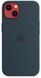 Чохол Silicone для iPhone 13 (LUX) without MagSafe Abyss Blue