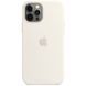 Чохол Silicone для iPhone 12 Pro Max (LUX) without MagSafe White
