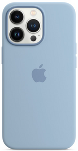 Чохол Silicone для iPhone 13 Pro Max (LUX) without MagSafe Blue Fog