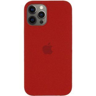 Чохол для iPhone 12 Pro Max Silicone Deep Red