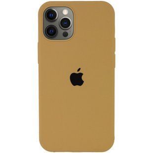 Чохол для iPhone 12 Pro Max Silicone Gold