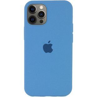 Чохол для iPhone 12/12 Pro Silicone Denim Blue