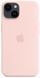 Чохол LUX Silicone Case для iPhone 14 Plus Chalk Pink with MagSafe
