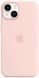 Чохол LUX Silicone Case для iPhone 14 Plus Chalk Pink with MagSafe