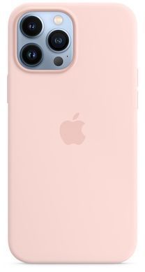 Чохол Silicone для iPhone 13 Pro (LUX) without MagSafe Chalk Pink