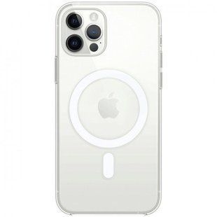Чохол для iPhone 12/12 Pro прозорий с MagSafe