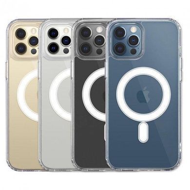 Чохол для iPhone 12/12 Pro прозорий с MagSafe